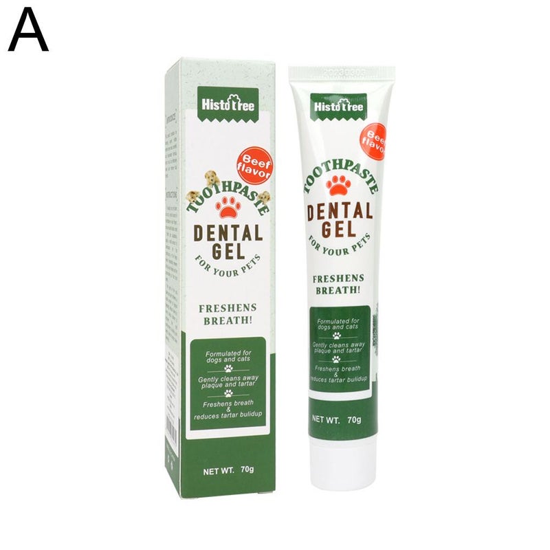 Pet toothpaste, dog toothpaste, canine oral hygiene products, cat toothpaste, beef flavor, vanilla flavor, dog toothpaste wholesale. - Image 1